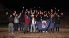 Business leaders sleep in replica trenches in Kent