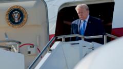 What it's like flying with Trump on Air Force One