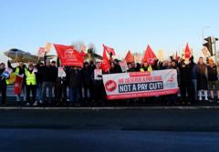 Defence giant BAE hails record sales as workers remain on strike