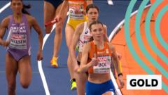 Bol leads Dutch home in mixed relay as GB take bronze