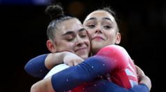 Olympic twins thank supporters after gym fire