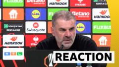 You’re going to have to put up with me for a bit longer – Postecoglou