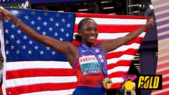 Did Jefferson-Wooden Just Break a Championship Record to Win 100m Gold?