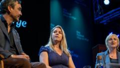 Meta whistleblower sits mute for hour-long panel at Hay Festival