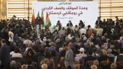 Suriyeli Kürtlerin birlik konferansı: Şam ile müzakere için ortak heyet kararı
