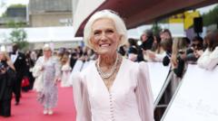 Dame Mary Berry 'honoured' by Bafta recognition