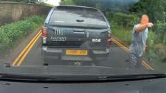 Family day out ends in 'terrifying' road rage attack
