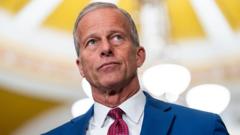 'Not a big fan' - Top Republican breaks with Trump on $1.8bn compensation fund