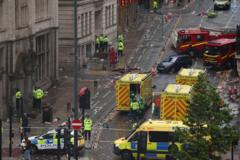 Couple and baby hit by car at Liverpool parade
