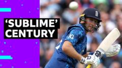 Root becomes England's all-time leading ODI run scorer on way to century