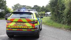 Two taken to hospital after multi-vehicle crash