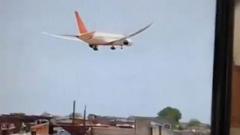 Verified video shows Air India plane descending and moment of crash