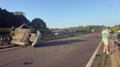 Baby in motorway crash was 'vision no-one should see'