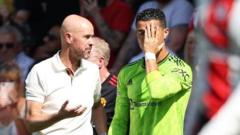 Ten Hag rejects Ronaldo criticism over ambition