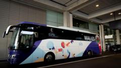 Wales team bus in collision - players OK, says Wilkinson