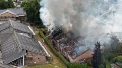 Patients evacuated after fire breaks out at hospital in North Yorkshire