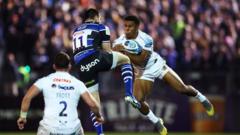 Scrappy Bath beat Exeter to return to top of table