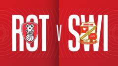 Swindon beat Rotherham in extra-time despite red card