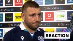 Russell frustrated Scotland ‘took their foot off the gas’