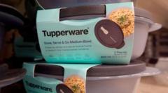 Tupperware files for bankruptcy as demand slides