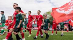 Nomads start Welsh Cup final with 10 players