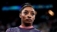 Biles reveals health scare after 'almost dying'