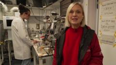 Watch: Inside the lab analysing the world's oldest ice