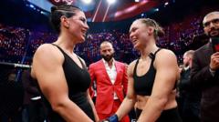 Rousey v Carano sets record as 17m watch MMA event