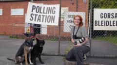 'Lovely dog vibes only' - pet photographer heads to the polls 