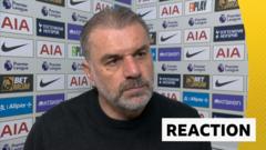 Postecoglou praises Spurs after ‘chaotic’ game