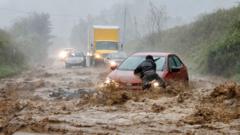 At least 43 dead as Hurricane Helene pummels south-east US