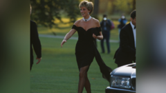 London car Diana emerged from in 'revenge dress' up for sale