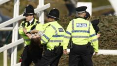 'Ignorant' protesters blamed for Grand National horse death