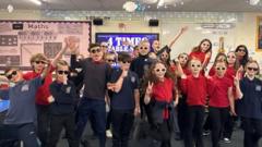 The teacher giving times tables a K-pop twist