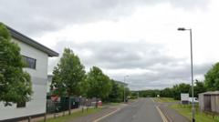 Four arrested over industrial unit criminal damage