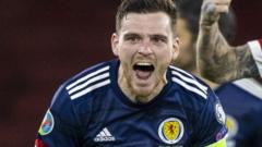 Robertson 'more settled' as Scotland captain