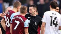 Soucek denied by VAR as West Ham and Villa draw