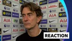 Lack of energy and intensity left Tottenham second best - Frank