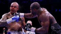 Dubois survives two knockdowns to dethrone Wardley