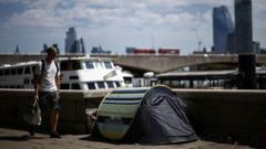 Youth rough sleeping in London falls by 45%