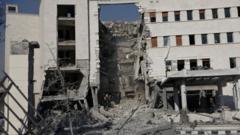 Watch: How a day of bombing unfolded in Damascus