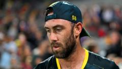 Australia's Maxwell injured in net training mishap