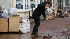 Monmouth pulls together after unprecedented floods