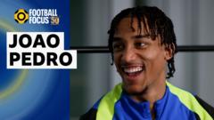 I came from Brazil, pressure is normal for us – Joao Pedro