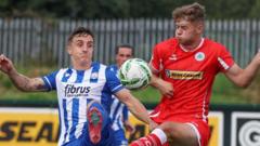 'Sockgate', face-offs and Gibson goals - Irish Premiership takeaways