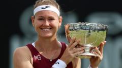 Bouzkova beats Navarro to clinch Nottingham title