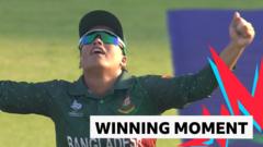 Bangladesh beat Scotland to get first T20 World Cup win in a decade