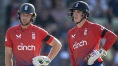 Brook to captain England in ODIs with Buttler out