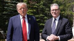 Starmer to meet Trump for Gaza and trade talks at Turnberry