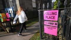 Voting under way for the  2026 Holyrood election